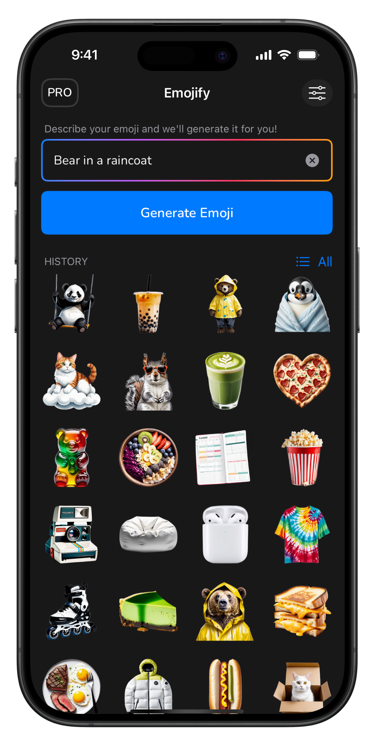 Emojify App Preview