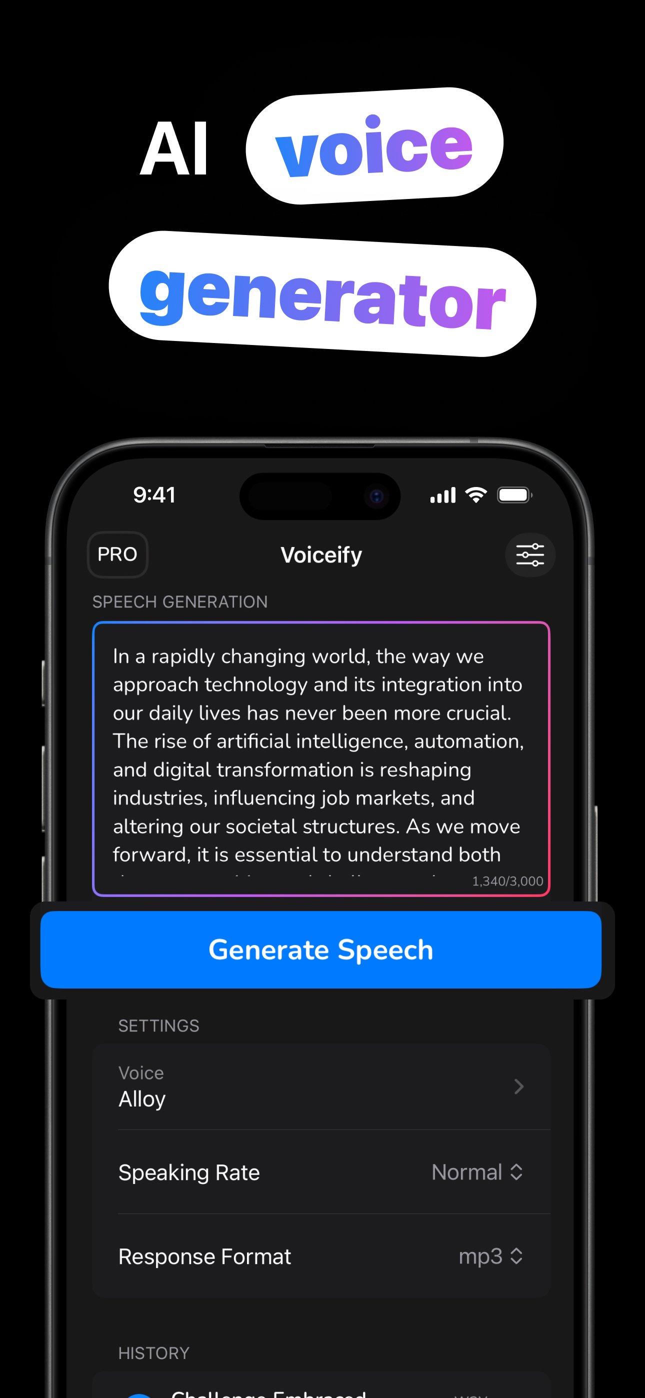 Voiceify Screenshot 1